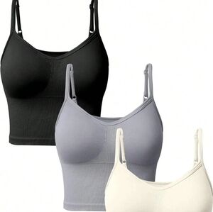 Womens faja cami tops. Set of 3